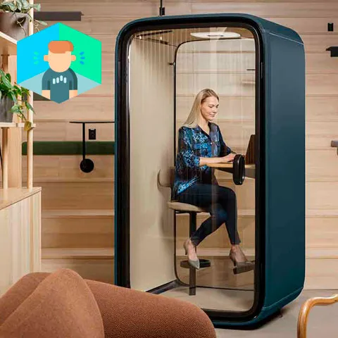 Cabinas antiruido oficina