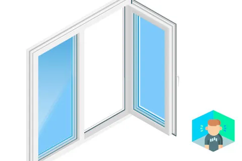 Ventana practicable